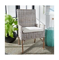 Nancy Rattan Accent Chair W/ Cushion