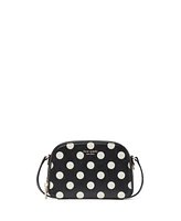 Kate Spade New York Devin Dot Double Zip Dome Crossbody Bag