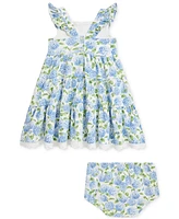 Polo Ralph Lauren Baby Floral Flutter-Sleeve Dress