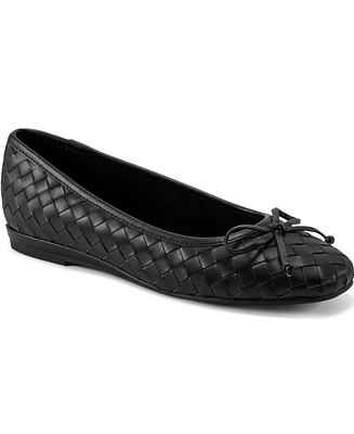 Easy Spirit Women's Dayanna Woven Slip-On Ballet Flats