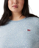 Levi's Plus Cotton The Perfect Scattered-Floral Tee