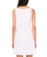1.state Women's Scoop-Neck Full-Circle Mini Dress