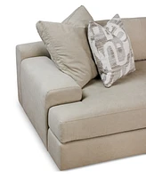 Klarke -Pc. L Sectional With Deep Seating