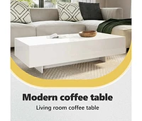 Coffee Table High Gloss White