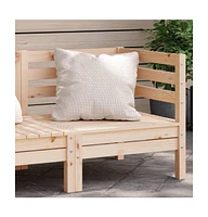 Patio Sofa Corner Solid Wood Pine
