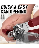 Heavy Duty 2 in 1 Can Opener Wide Grip Smooth Edge Cut