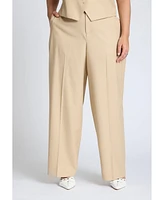 Eloquii Women's Plus Pinstripe Trouser