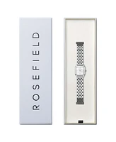 Rosefield Boxelle Women's Silver Tone Stainless Steel Bracelet Watch 19.5mm