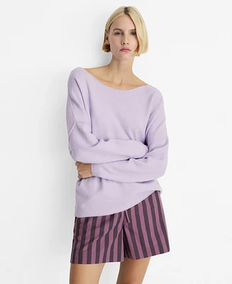 Mango Women's Oversize Knit Sweater