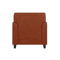Chair With Clean Line Stitched Frame