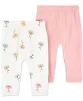 PurelySoft by Carter's Baby Girls Pants, Pack of 2