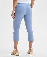I.n.c. International Concepts Women's Tummy-Control Pull-On Capri Pants, Regular & Petite, Created for Macy's