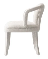 Manhattan Comfort 24.8" Palmer Modern Tweed Dining Armchair
