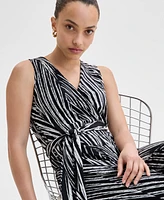 I.n.c. International Concepts Petite Printed Sleeveless Jumpsuit, Exclusively at Macy's