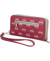 Eagles Wings Women's Mississippi State Bulldogs Zip-Around Wristlet Wallet
