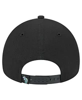 New Era Men's Black Oakland Athletics 9FORTY A-Frame Adjustable Hat