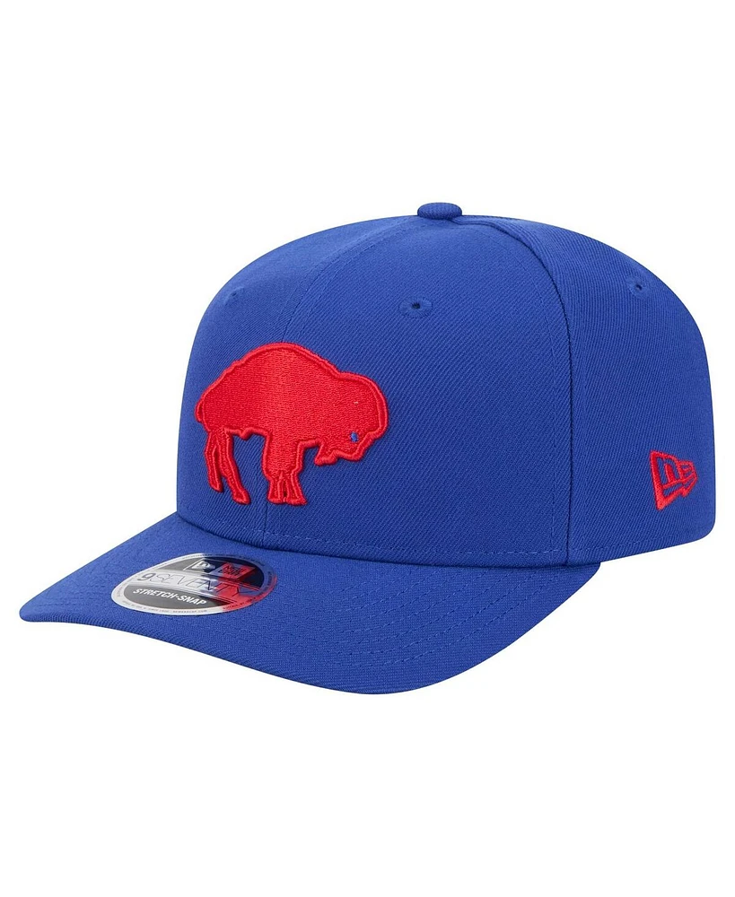 New Era Men's Royal Buffalo Bills 9SEVENTY Stretch-Snap Hat