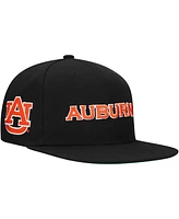 Mitchell & Ness Men's Black Auburn Tigers Triple Play Snapback Hat