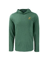 Cutter Buck Men's Green Oregon Ducks Coastline Epic Comfort Eco Long Sleeve Hoodie T-Shirt