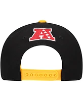 Outerstuff Preschool Black/Gold Pittsburgh Steelers Lock Up Snapback Hat