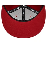 New Era Men's Red As Roma Core 9FIFTY Snapback Hat