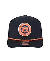 New Era Men's Navy Auburn Tigers Coolera 9SEVENTY Rope Stretch-Snap Hat