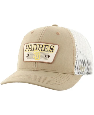 '47 Brand Men's Khaki San Diego Padres Ridgewood Trucker Adjustable Hats