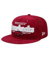 New Era Men's Cardinal Arkansas Razorbacks Display 9FIFTY Snapback Hat