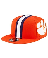 New Era Men's Orange Clemson Tigers Helmet 9FIFTY Snapback Hat