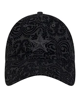 New Era Women's Black Dallas Cowboys Sport Night Flair 9TWENTY Adjustable Hat