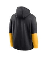 Nike Men's Black Missouri Tigers 2024 Sideline Club Fleece Pullover Hoodie