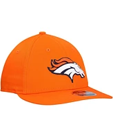 New Era Men's Orange Denver Broncos Main Low Profile 9FIFTY Snapback Hat