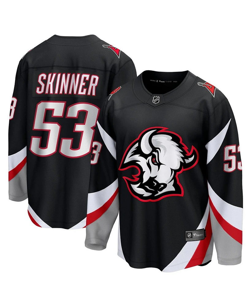 Fanatics Men's Jeff Skinner Black Buffalo Sabres Alternate Premier Breakaway Player Jersey