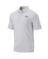 Columbia Men's Grey New York Yankees 2024 American League Champions Omni Wick Club Invite Polo