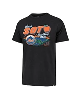 '47 Brand Men's Juan Soto Black New York Mets Graphic T-Shirt