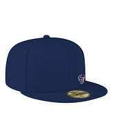 New Era Men's Navy Houston Texans Flawless 59FIFTY Fitted Hat