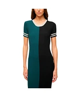 Staud Women's Midnight Green/Black Philadelphia Eagles Colleen Dress