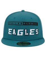 New Era Men's Midnight Green Philadelphia Eagles Ransom 59FIFTY Fitted Hat