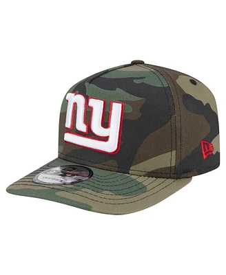 New Era Men's Camo New York Giants Woodsy 9FIFTY Snapback Hat