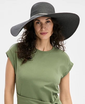 I.n.c. International Concepts Oversized Embellished Floppy Hat, Exclusively at Macy's