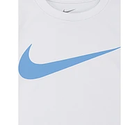 Nike Little Girls 2-Pc. Dri-fit Logo Tee & Scooter Set