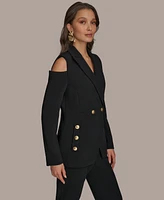 Donna Karan New York Women's Cold Shoulder Blazer