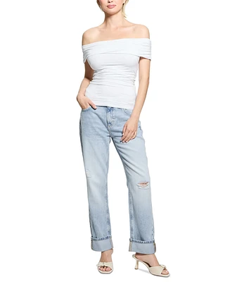 Guess Women's High-Rise Celia Boyfriend Jeans