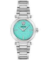 Versace Women's Swiss Greek Stainless Steel Bracelet Watch 35mm