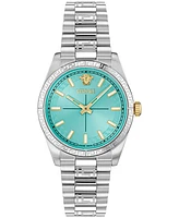 Versace Women's Swiss Millenyium Stainless Steel Bracelet Watch 32mm