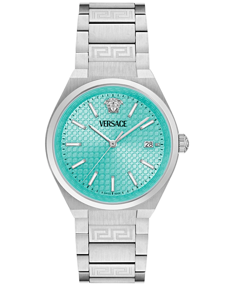 Versace Women's Swiss V-Auria Stainless Steel Bracelet Watch 39mm