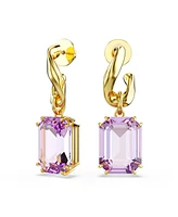 Swarovski Gold-Tone Plated Millenia Drop Earrings