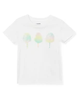 Lands' End Girls Plus Short Sleeve Graphic Tee