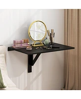 Mounted Folding Table for Small Spaces, Space-Saving Design Home or Office Use