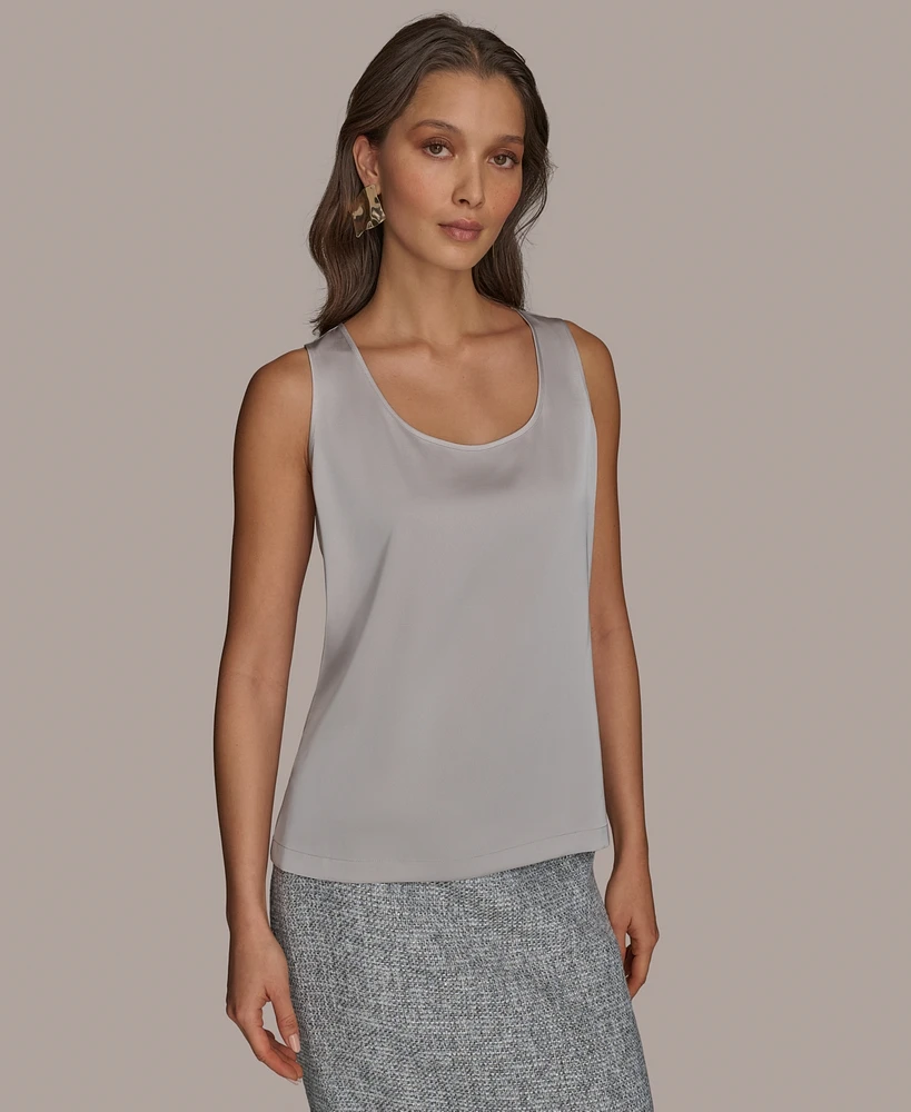 Donna Karan New York Women's Scoop-Neck Satin Camisole